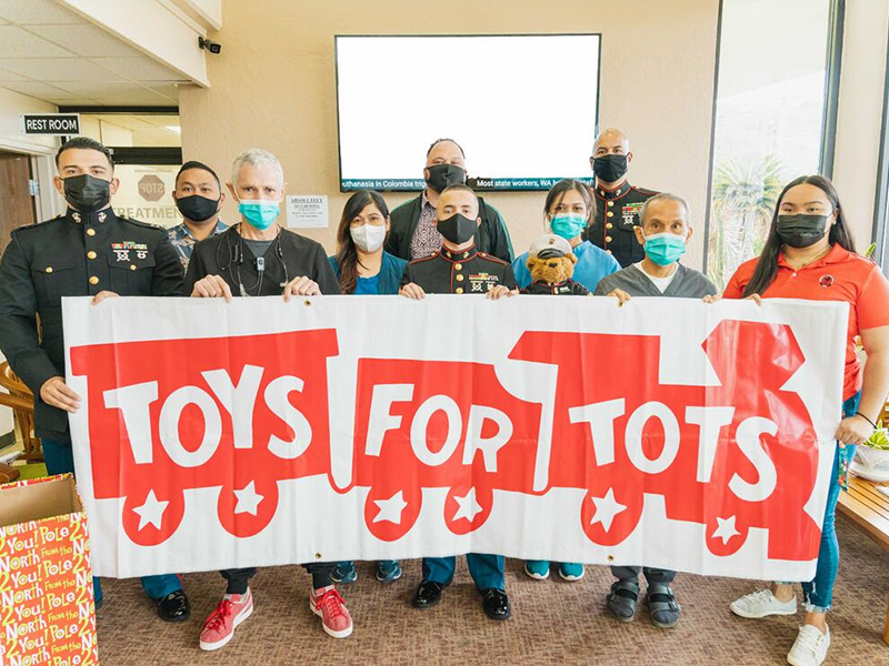 Saipan Seventh-day Adventist Dental Clinic is an official 2021 “Toys for Tots” partner this holiday season.