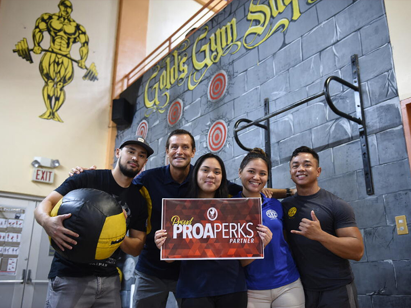 Gold's Gym is now a proud NMC ProaPerks partner – more information about their special promotion to ProaPerks card holders can be found at marianas.edu/proaperks. This photo was taken before the pandemic.
