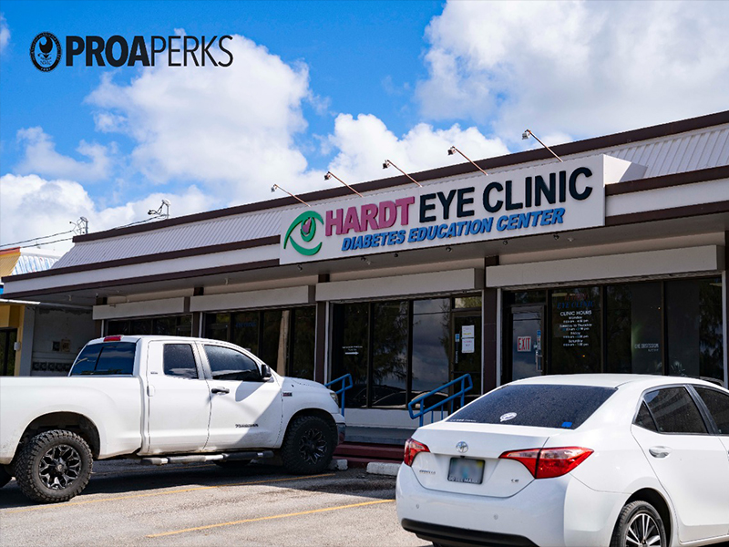 Hardt Eye Clinic is now a proud NMC ProaPerks partner. More information about their special promotion for ProaPerks card holders can be found at marianas.edu/proaperks.