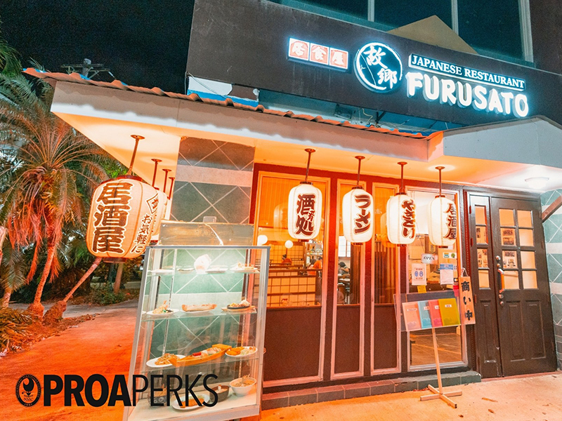 Furusato Restaurant is latest ProaPerks Partner