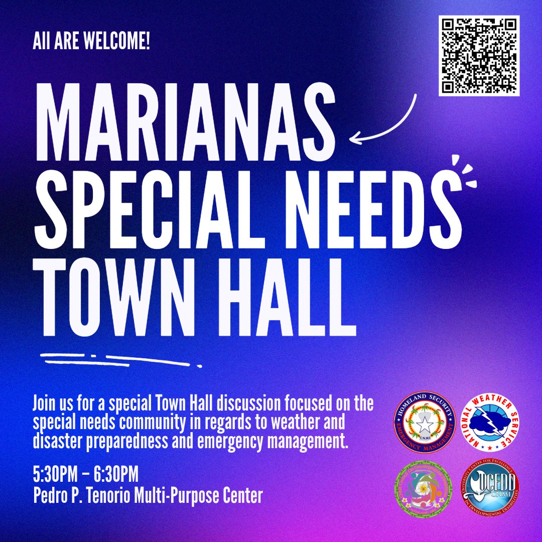 Marianas Special Needs Town Hall