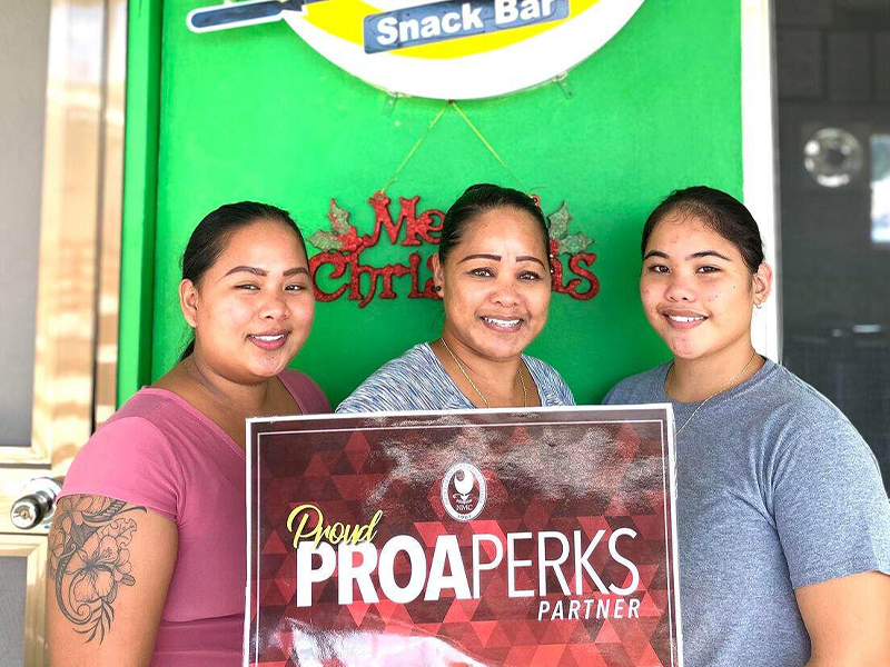 Magbers Snack Bar is now a proud NMC ProaPerks partner. All card-carrying members of the NMC ProaPerks program can get a 10% discount.