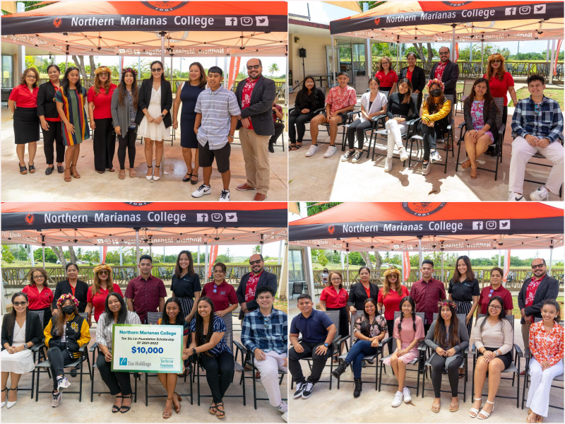 Northern Marianas College recognized 37 scholarship recipients who received financial aid from various private organizations such as the Asian and Pacific Islander American – Asian American and Native American Pacific Islander-Serving Institution (APIA-AANAPISI), the Tan Siu Lin Foundation, and the Matson scholarship program.